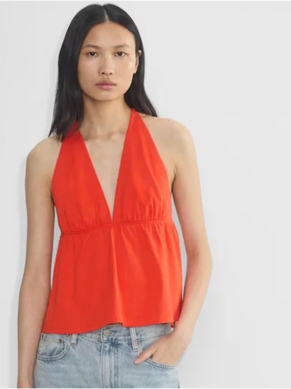 Aritzia Sunday Best CottonWhisk Caro Cotton Halter